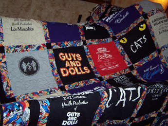 Musical T-Shirt
                Quilt (Queen-Sized)