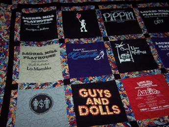 Musical T-Shirt
                Quilt (Queen-Sized)