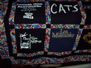 Musical T-Shirt
                Quilt (Queen-Sized)